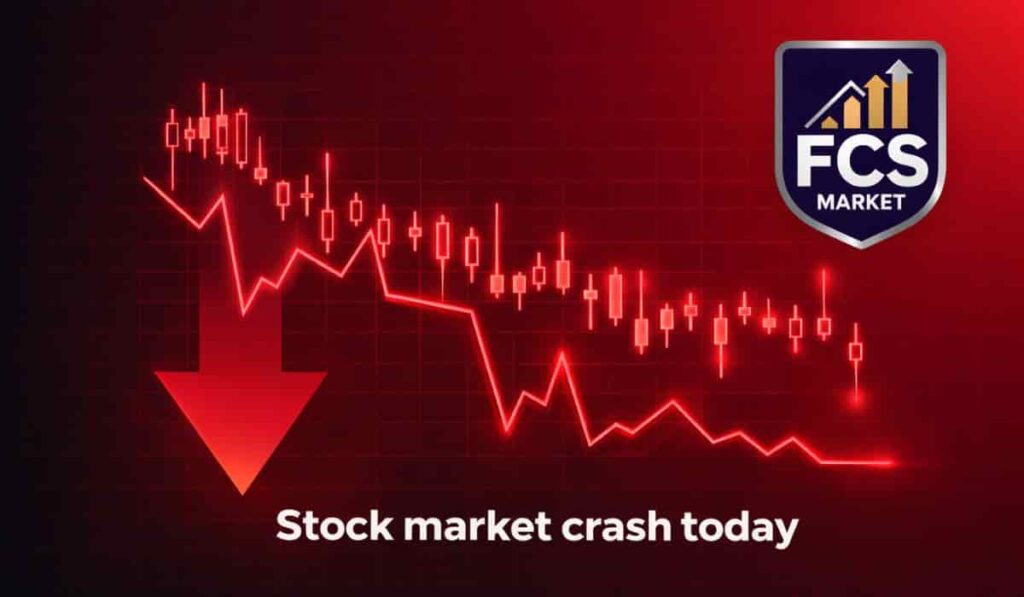 Stock market crash today